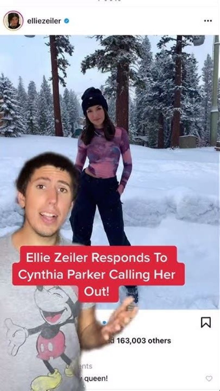 Ellie Zeiler responds to a fan's complaint.